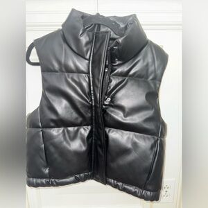 Black Puffer Vest